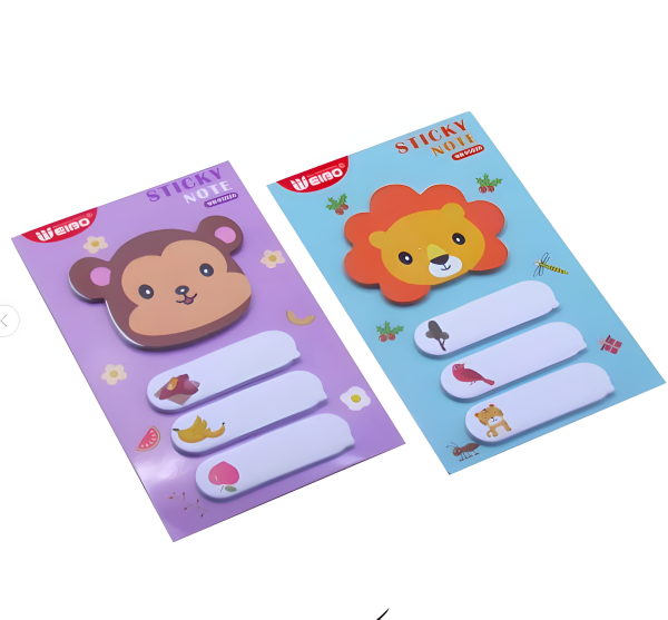 Notas adhesivas de animales
